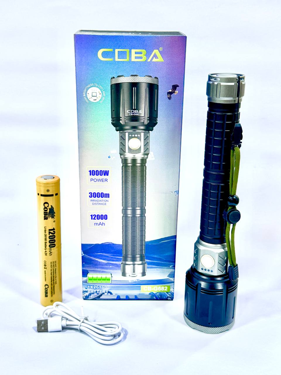 چراغ قوه COBAمدل ،CB-G682